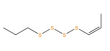 (Z)-1-Propenyl propyl tetrasulfide